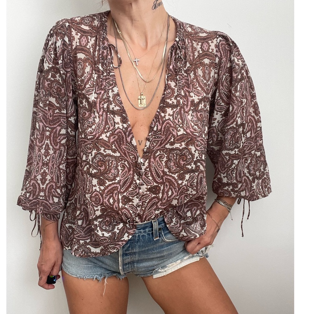 For Love and Lemons Romy Blouse